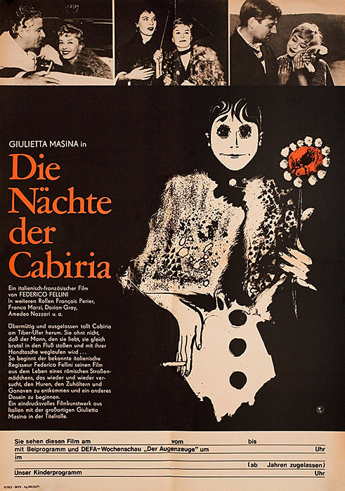 Plakat zum Film: Nächte der Cabiria, Die