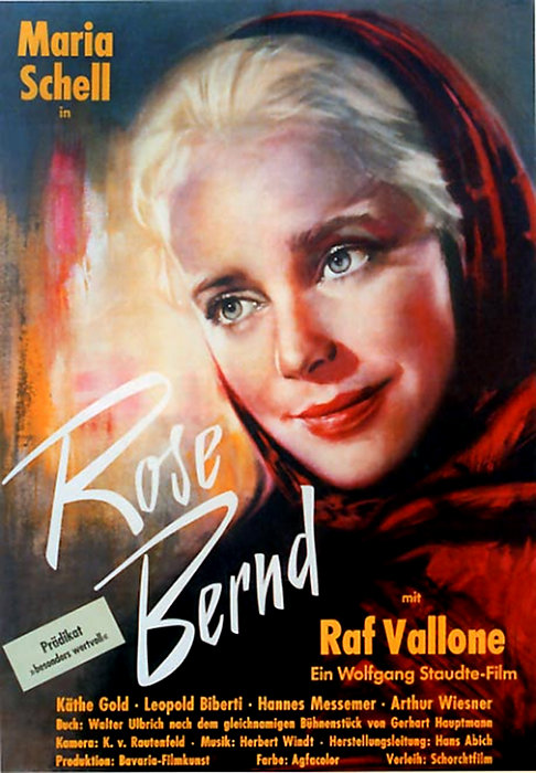 Plakat zum Film: Rose Bernd