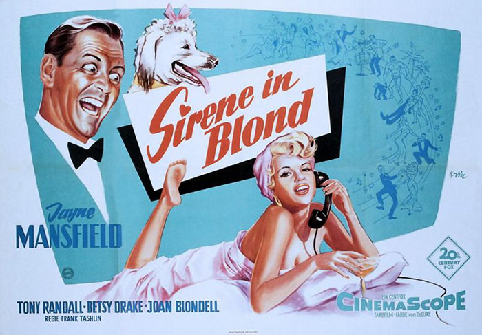 Plakat zum Film: Sirene in blond