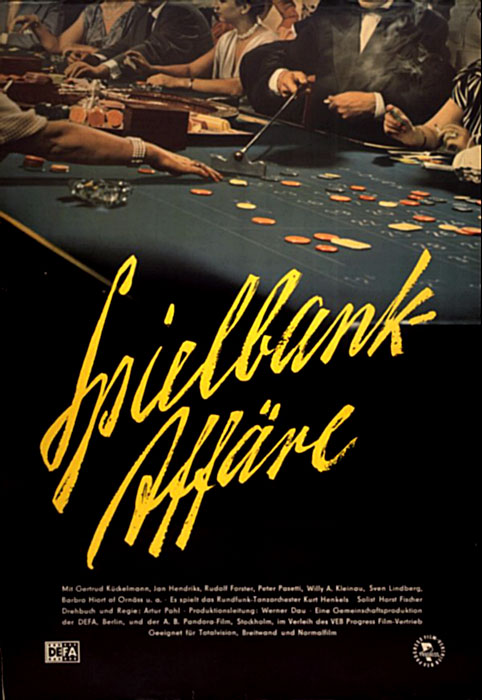 Plakat zum Film: Spielbank-Affäre