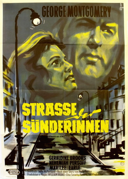 Plakat zum Film: Straße der Sünderinnen