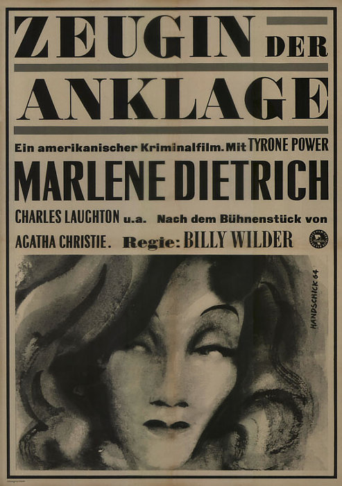 Plakat zum Film: Zeugin der Anklage