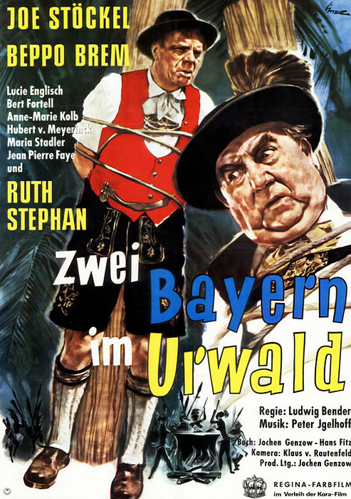 Plakat zum Film: Zwei Bayern im Urwald