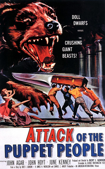 Plakat zum Film: Attack of the Puppet People