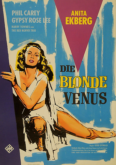 Plakat zum Film: blonde Venus, Die