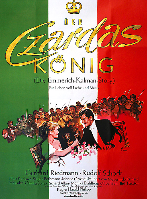 Plakat zum Film: Czardas-König, Der