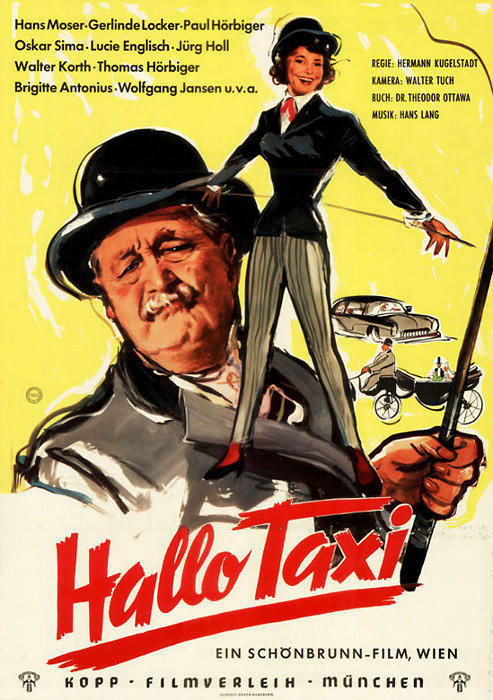 Plakat zum Film: Hallo Taxi