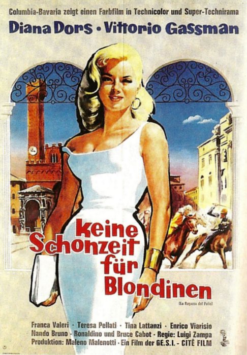 Plakat zum Film: Keine Schonzeit für Blondinen