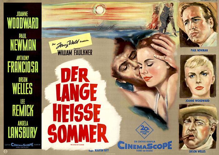 Plakat zum Film: lange heiße Sommer, Der