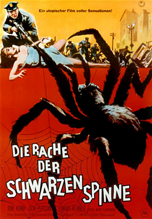 Plakat zum Film: Rache der schwarzen Spinne, Die