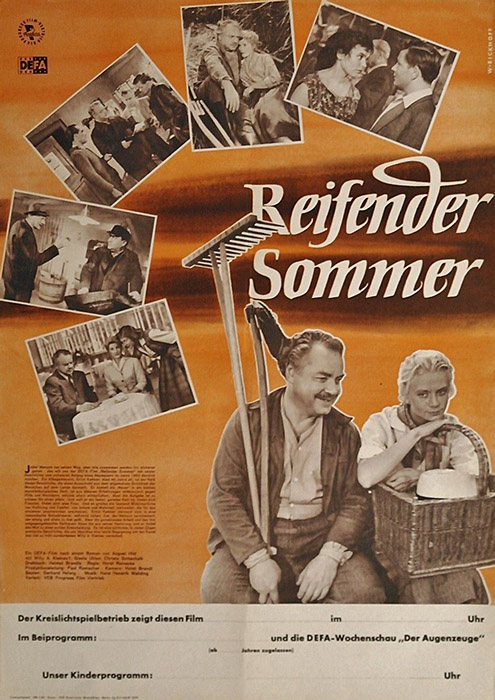 Plakat zum Film: Reifender Sommer