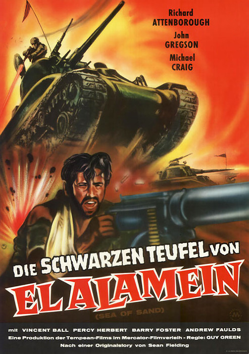 Plakat zum Film: schwarzen Teufel von El Alamein, Die