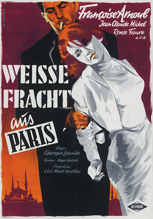 Plakat zum Film: Weiße Fracht aus Paris