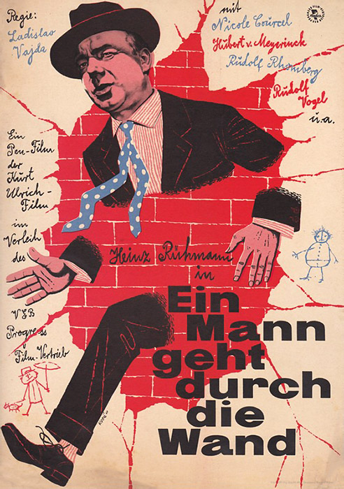 Plakat zum Film: Mann geht durch die Wand, Ein