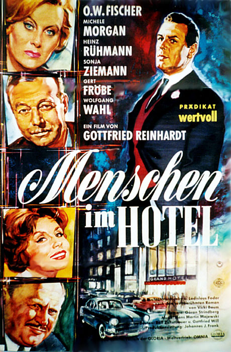 Plakat zum Film: Menschen im Hotel
