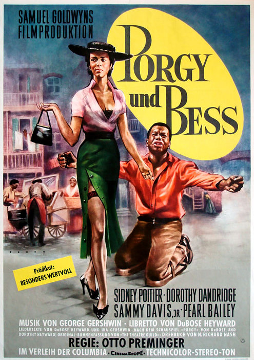 Plakat zum Film: Porgy und Bess