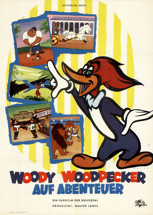 Plakat zum Film: Woody Woodpecker auf Abenteuer