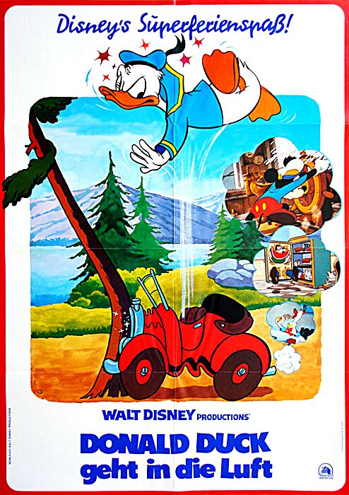 Plakat zum Film: Donald Duck geht in die Luft