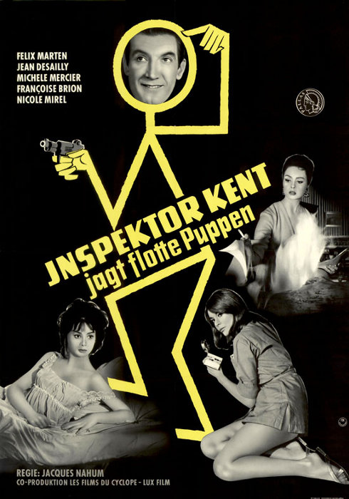 Plakat zum Film: Inspektor Kent jagt flotte Puppen