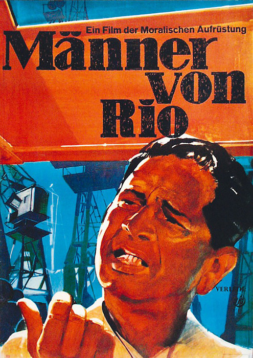 Plakat zum Film: Männer von Rio