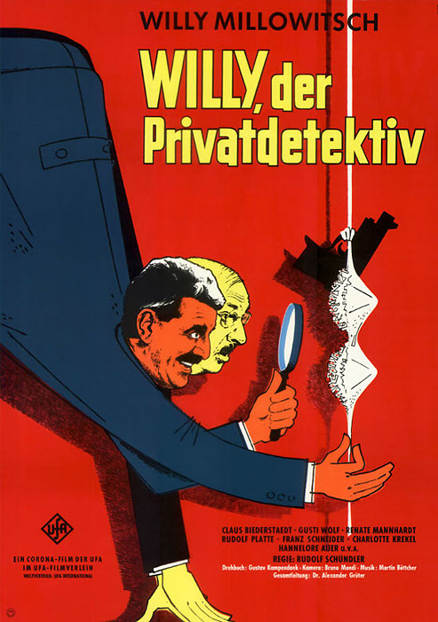 Plakat zum Film: Willy, der Privatdetektiv