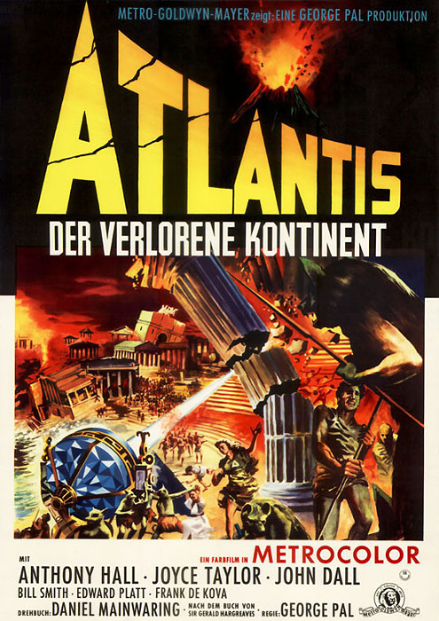 Plakat zum Film: Atlantis, der verlorene Kontinent