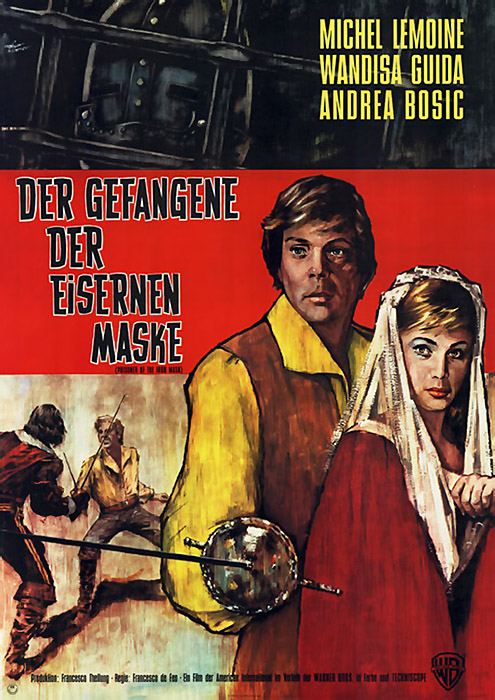 Plakat zum Film: Gefangene der eisernen Maske, Der