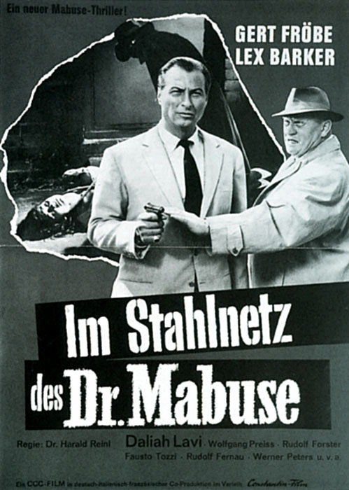 Plakat zum Film: Im Stahlnetz des Dr. Mabuse