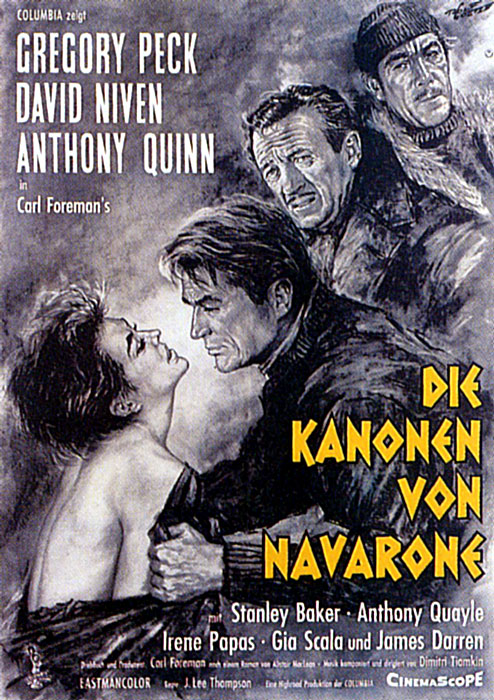 Plakat zum Film: Kanonen von Navarone, Die