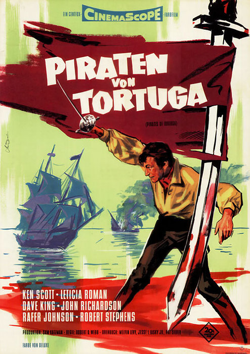 Plakat zum Film: Piraten von Tortuga