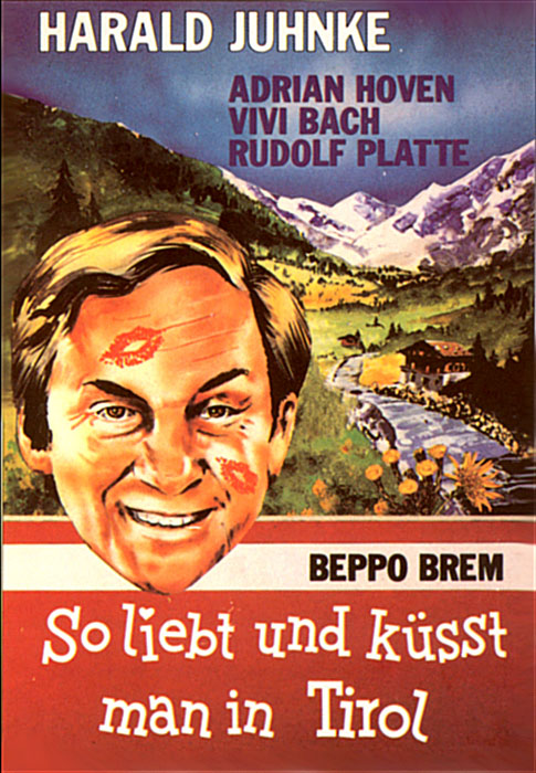 Plakat zum Film: So liebt und küsst man in Tirol