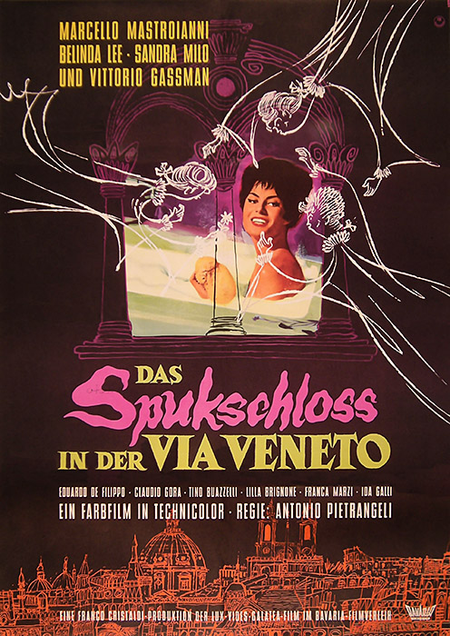 Plakat zum Film: Spukschloss in der Via Veneto, Das