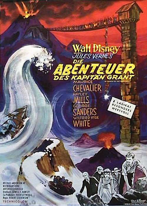 Plakat zum Film: Abenteuer des Kapitän Grant, Die