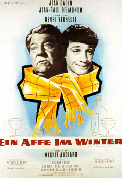 Plakat zum Film: Affe im Winter, Ein