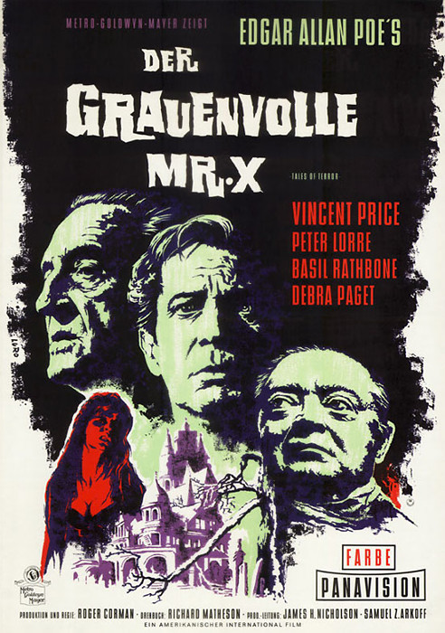 Plakat zum Film: grauenvolle Mr. X, Der