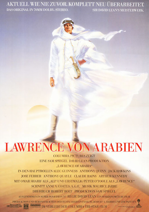Plakat zum Film: Lawrence von Arabien
