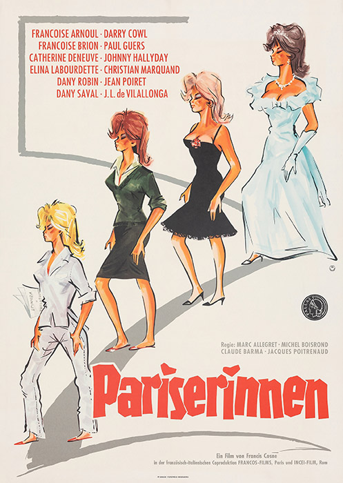 Plakat zum Film: Pariserinnen