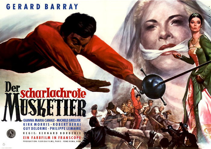 Plakat zum Film: scharlachrote Musketier, Der