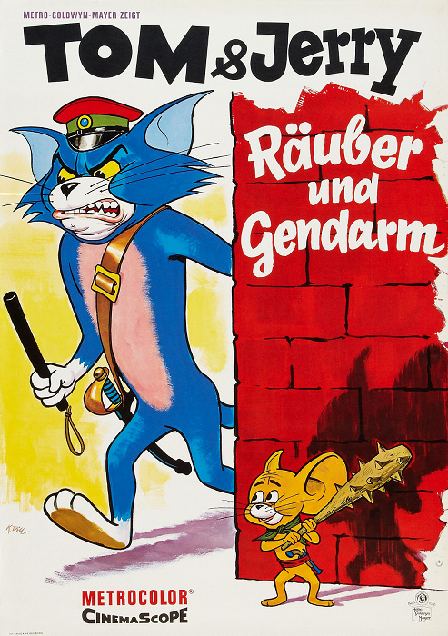 Plakat zum Film: Tom und Jerry - Räuber und Gendarm