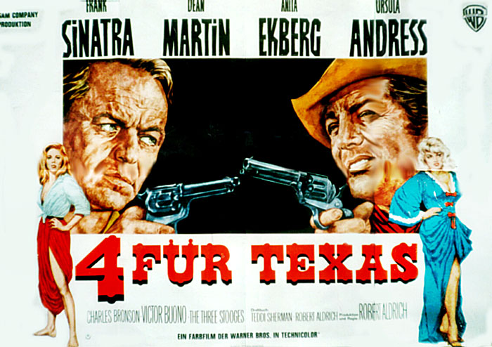Plakat zum Film: Vier für Texas