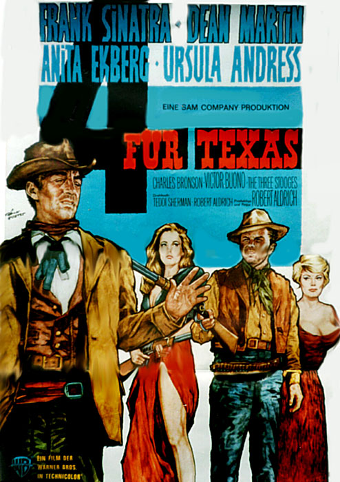 Plakat zum Film: Vier für Texas