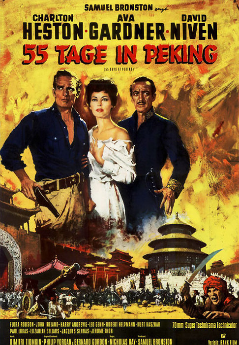 Plakat zum Film: 55 Tage in Peking