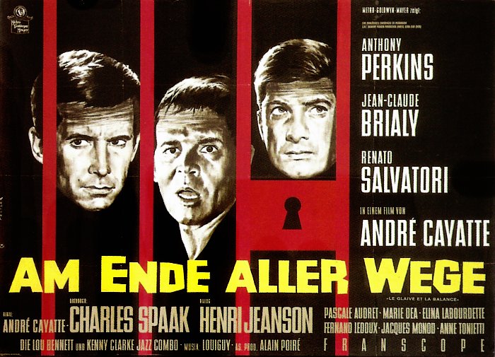 Plakat zum Film: Am Ende aller Wege