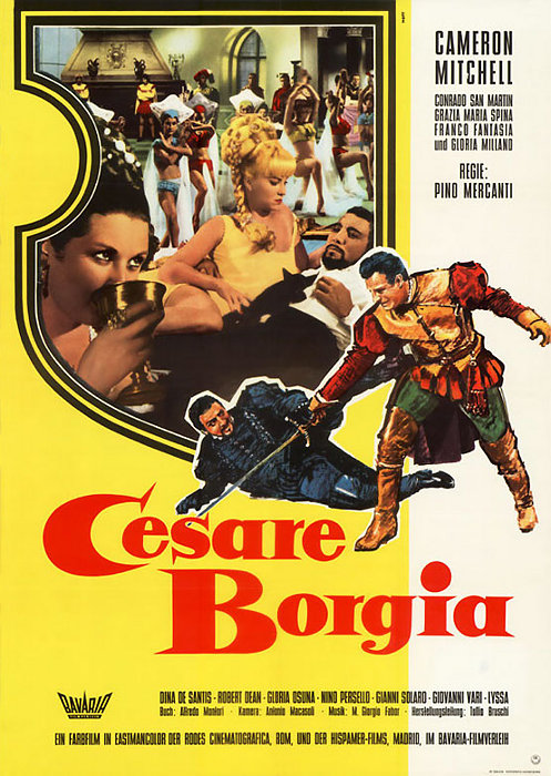 Plakat zum Film: Cesare Borgia