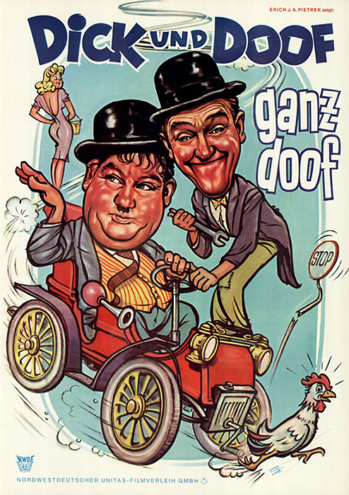 Plakat zum Film: Dick und Doof - ganz doof