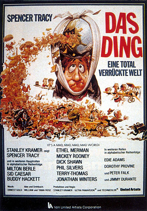 Plakat zum Film: Ding, Das - eine total, total verrückte Welt