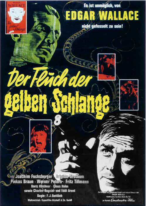 Plakat zum Film: Fluch der gelben Schlange, Der