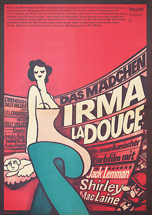 Plakat zum Film: Mädchen Irma la Douce, Das