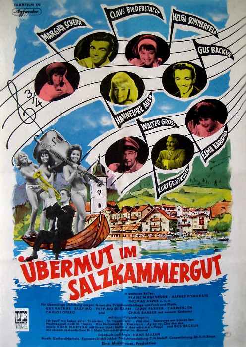 Plakat zum Film: Übermut im Salzkammergut