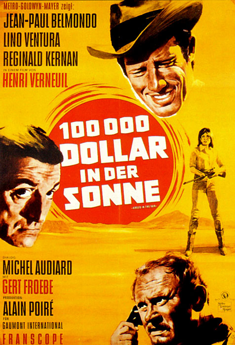 Plakat zum Film: 100.000 Dollar in der Sonne